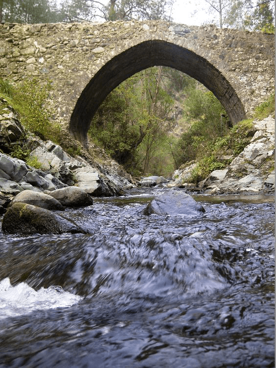 Exploring the mountains and crossing old bridges